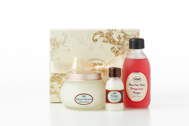 SABON『シャイニーヘアケアキット』8,690円（税込）