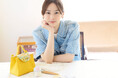 北川景子さんが人気手芸雑誌『COTTON TIME9月号』(8/7発売)に登場、ハンドメイド連載が決定! リボンのミニハンドバッグ製作の様子を初公開