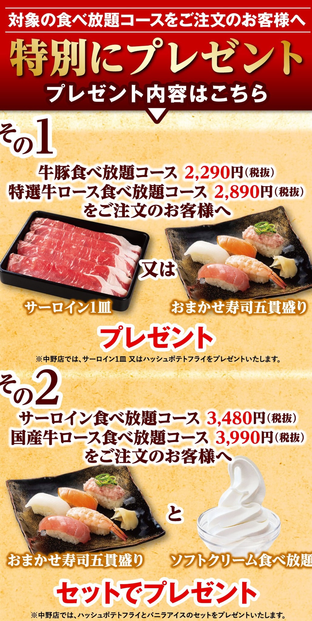 今年最後の肉の日はお客様に2020年の感謝の気持ちを込めたプレゼント企画！12月肉の日　12月25日（金）～12月29日（火）開催ステーキのどん・しゃぶしゃぶすき焼どん亭・ステーキハウスフォルクス