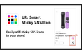 【海外向け】EC アプリ「UR: Smart Sticky SNS Icon」を株式会社 UnReact がリリース