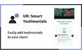 【海外向け】EC アプリ「UR: Smart Testimonials」を株式会社 UnReact がリリース