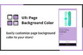 【海外向け】EC アプリ「UR: Page Background Color」を株式会社 UnReact がリリース