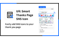 【海外向け】EC アプリ「UR: Smart Thanks Page SNS Icon」を株式会社 UnReact がリリース