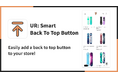 【海外向け】EC アプリ「UR: Smart Back To Top Button」を株式会社 UnReact がリリース