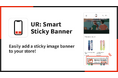 【海外向け】EC アプリ「UR: Smart Sticky Banner」を株式会社 UnReact がリリース
