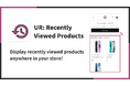 【海外向け】EC アプリ「UR: Recently Viewed Products 」を株式会社 UnReact がリリース