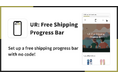 【海外向け】EC アプリ「UR: Free Shipping Progress Bar」を株式会社 UnReact がリリース