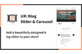 【海外向け】EC アプリ「UR: Blog Slider & Carousel」を株式会社 UnReact がリリース