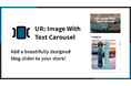【海外向け】EC アプリ「UR: Image With Text Carousel」を株式会社 UnReact がリリース