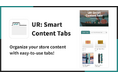 【海外向け】EC アプリ「UR: Smart Content Tabs」を株式会社 UnReact がリリース