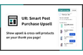 【海外向け】EC アプリ「UR: Smart Post Purchase Upsell」を株式会社 UnReact がリリース