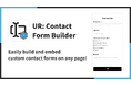 【海外向け】EC アプリ「UR: Contact Form Builder」を株式会社 UnReact がリリース