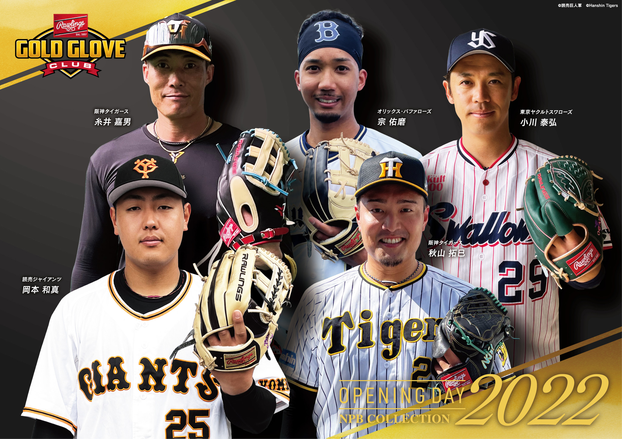 数量限定「2022 NPB OPENING DAY COLLECTION」が登場！｜ローリングスジャパン合同会社のプレスリリース
