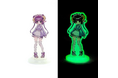暗闇で光る蓄光アクリルフィギュアが1個からオリジナル作成可能!ME-Q新サービススタート(2024/11/14)