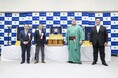 横綱・大の里関に“富士山×風神雷神”の化粧廻しを贈呈!アイ工務店が化粧廻し贈呈式を開催
