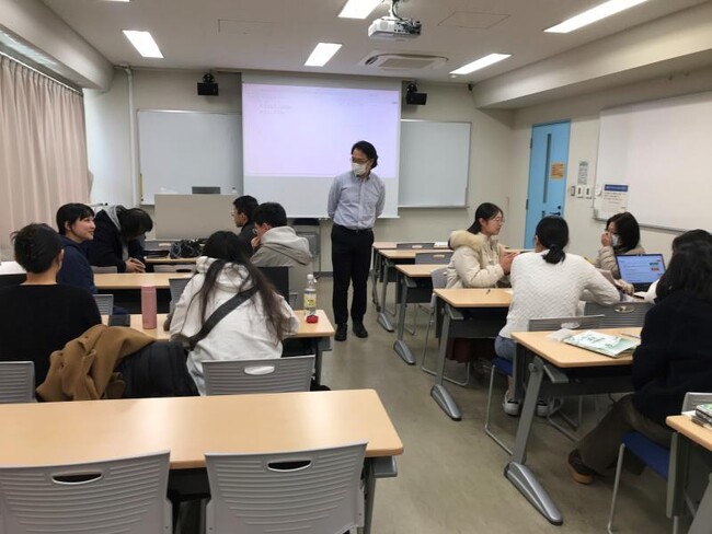 プレマスターコース日本語クラスへの参加の様子