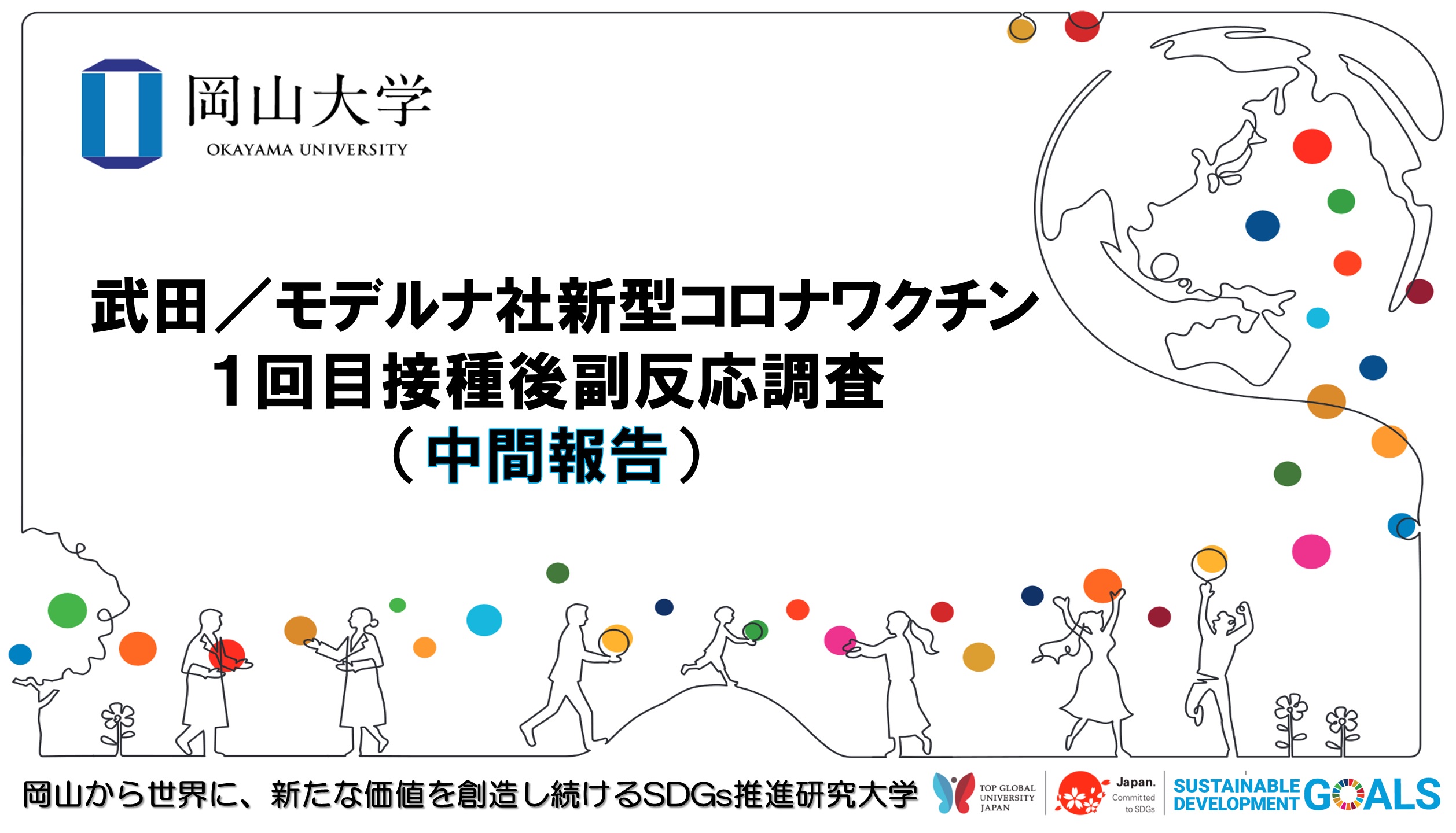 岡山大学 武田 モデルナ社新型コロナワクチン １回目接種後副反応調査 中間報告 国立大学法人岡山大学のプレスリリース