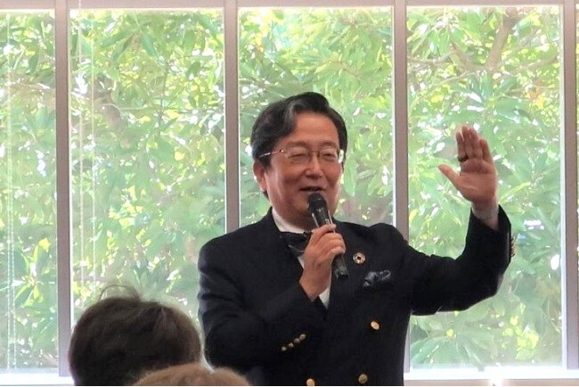 那須保友学長の式辞