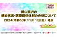 【岡山大学】岡山県内の感染状況・医療提供体制の分析について(2024年11月1日現在)
