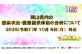 【岡山大学】岡山県内の感染状況・医療提供体制の分析について(2025年10月6日現在)