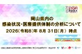 【岡山大学】岡山県内の感染状況・医療提供体制の分析について（2026年8月31日現在）