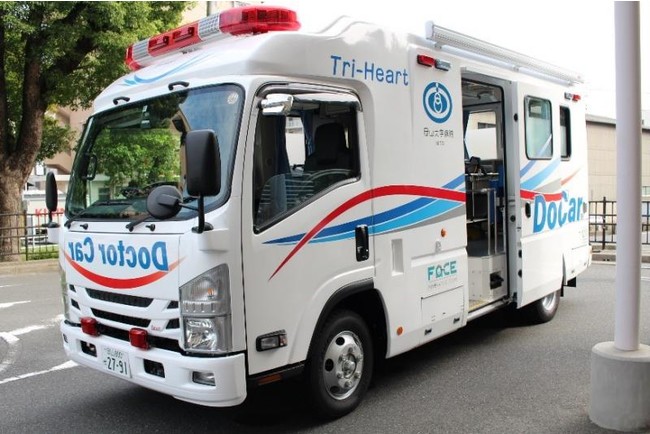 岡山大学病院の大型救急搬送車“ドクターカー”