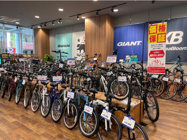 京都府5店舗目！自転車大型専門店「ダイワサイクルスタイル イオン