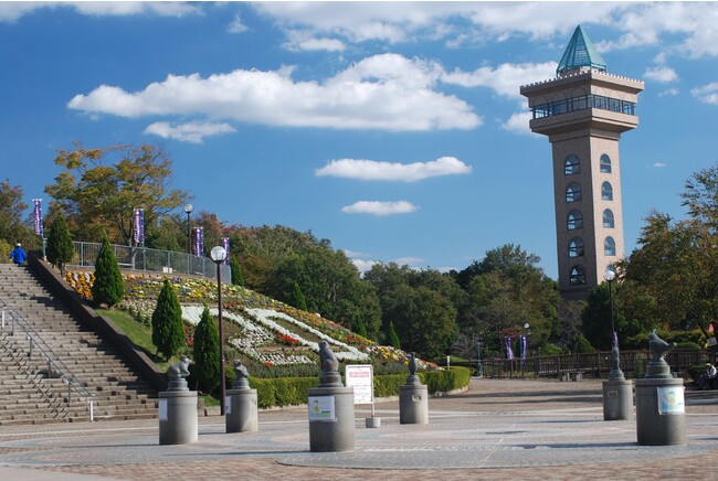 公園のシンボルは展望塔「グリーンタワー相模原」