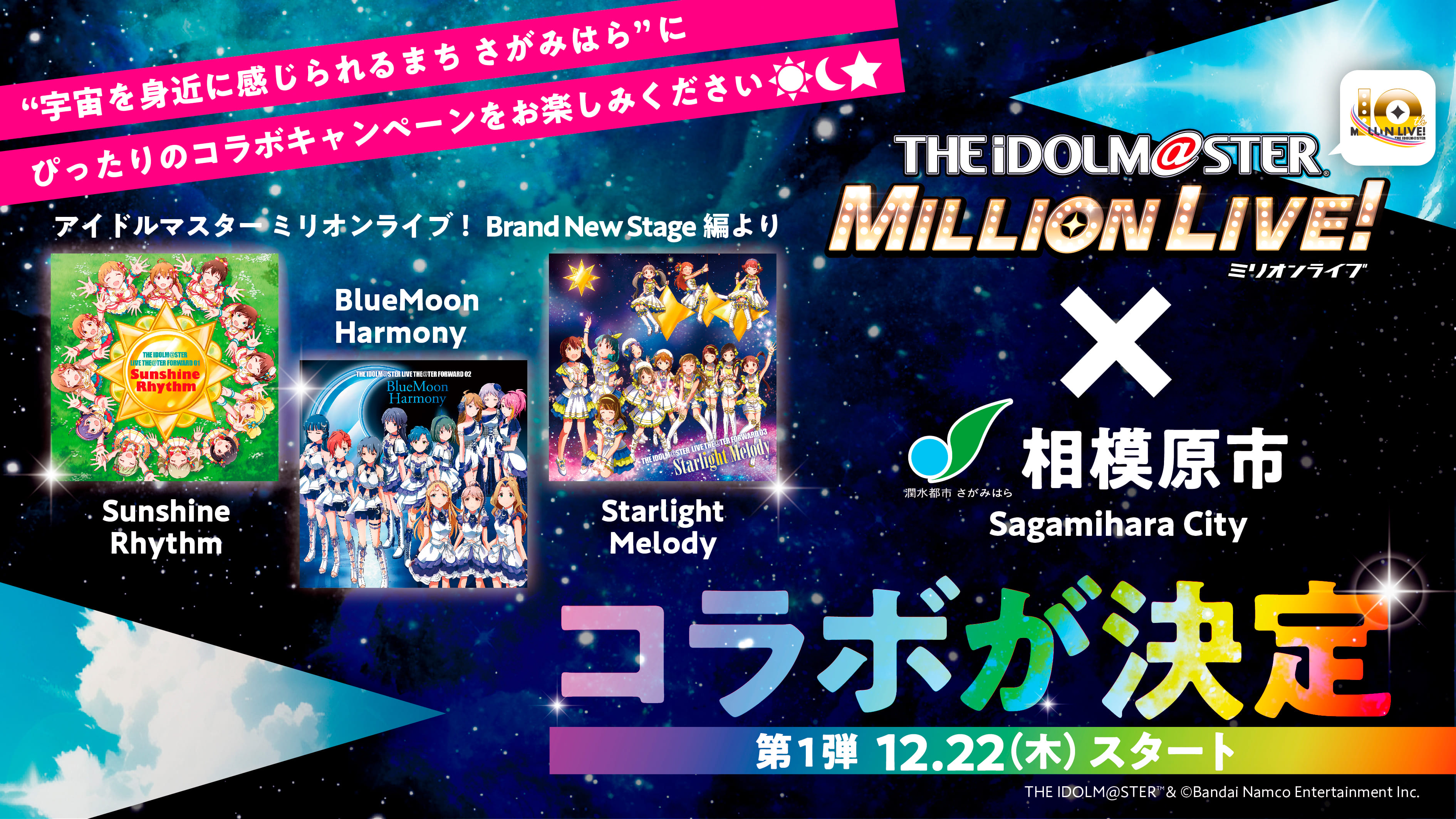 アイドルマスター ミリオンライブ！×相模原市 コラボキャンペーン結果