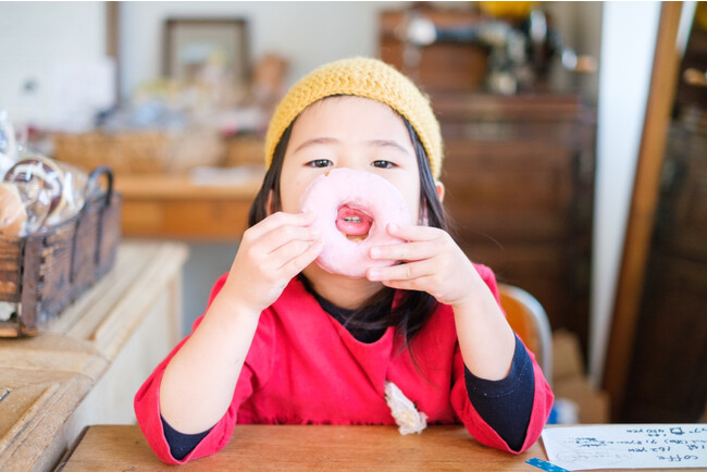 ママのチューがこもった、子どもに食べさせたいドーナツ ママのチューがこもった、子どもに食べさせたいドーナツ