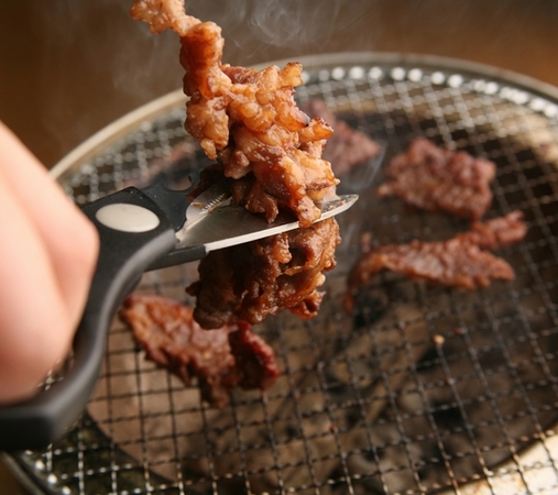 壺漬けヒモの一発焼き