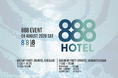 令和8年8月8日、一生に一度の"8の日"。8HOTEL 2施設で「888 DAY & NIGHT PARTY」を開催