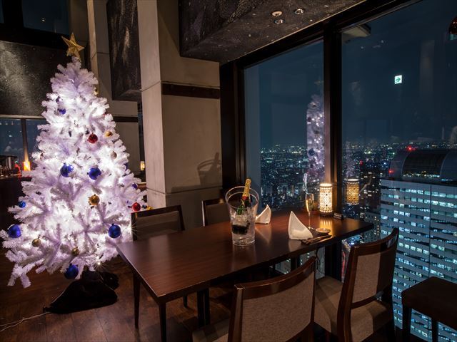 ロマンティックなイルミネーション きらめく夜景 心躍るクリスマスツリーなどクリスマス気分満喫ポイントが揃う クリスマス プレミアムレストラン16 Ddホールディングスのプレスリリース