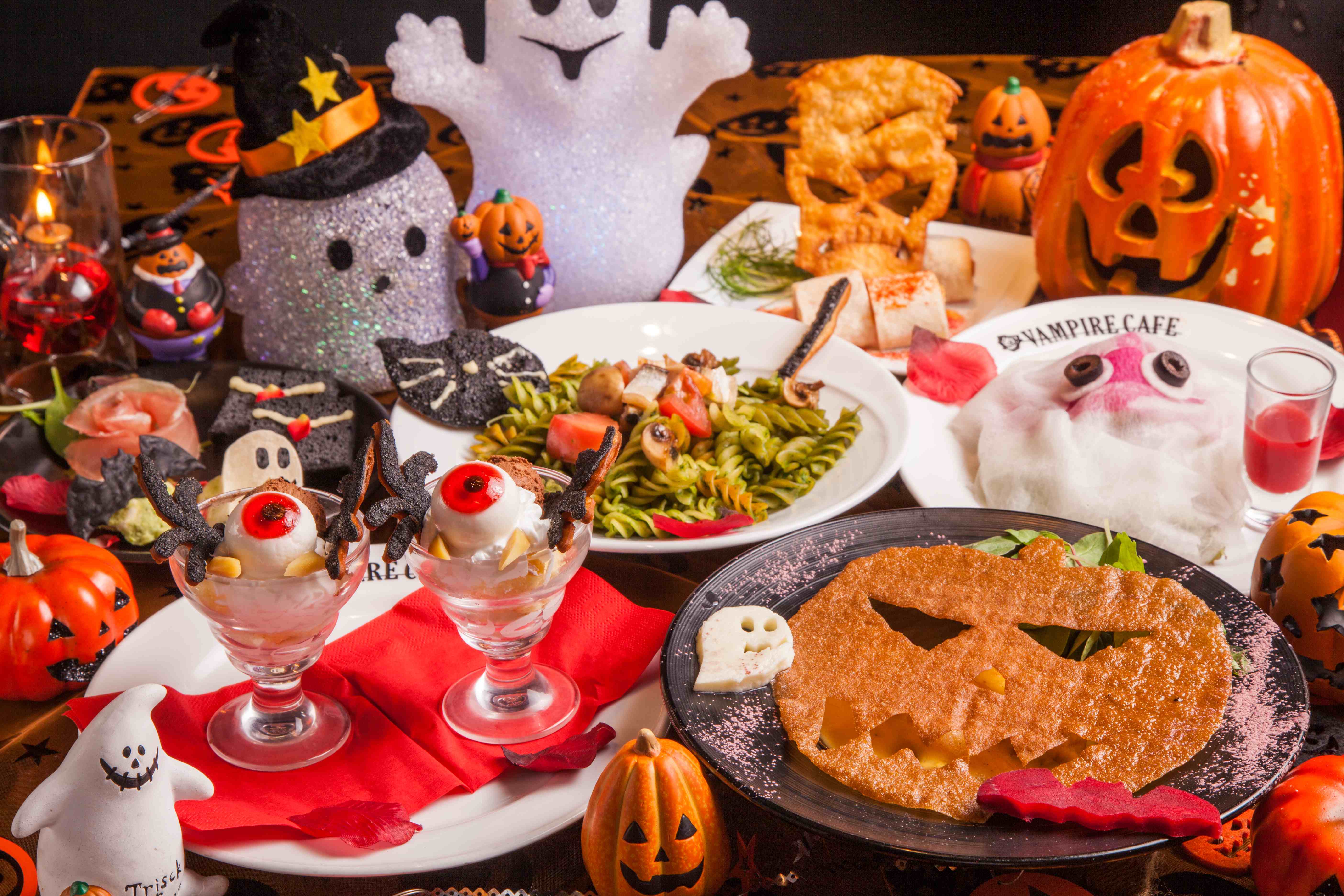 吸血鬼がもてなすレストランで ミイラやコウモリ 黒猫のメニューを提供 インスタ映え必至の ブラッディー ハロウィンフェア 開催 Ddホールディングスのプレスリリース