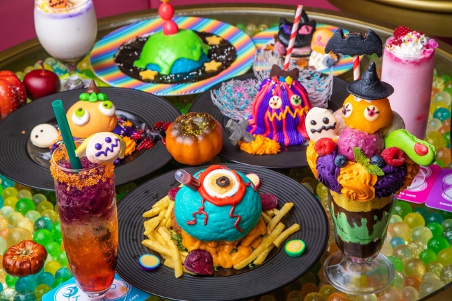 派手カワイイ ハロウィン限定フードやスイーツが登場 Happy Halloween Monster 開催 Kawaii Monster Cafe Ddホールディングスのプレスリリース