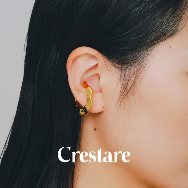 Crestare Cirrus ear cuff (gold)