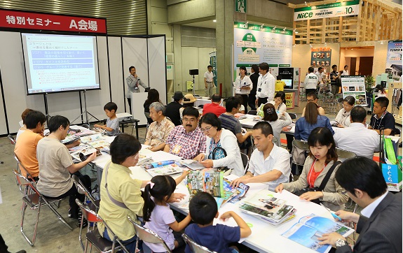 朝日 住まいづくりフェア２０１４　特別セミナーの様子１