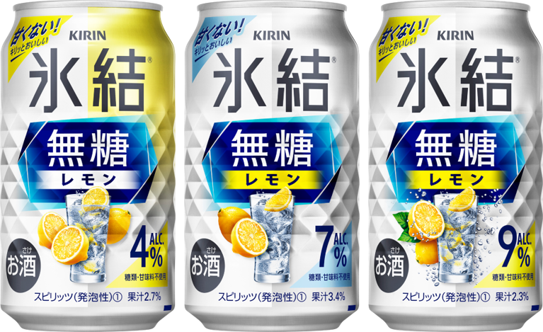 「キリン 氷結(R)無糖 レモン」が絶好調！2022年1-2月で前年比7割増を記録！