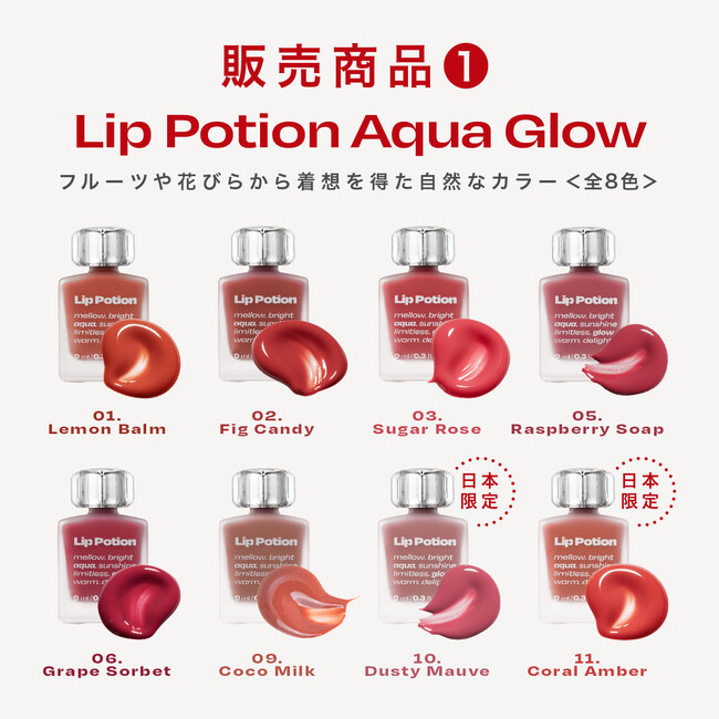 Lip Potion Aqua Glow（リップポーションアクアグロー）