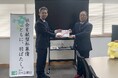 株式会社リビングライフ 富山県射水市立新湊南部中学校に液晶ディスプレイを寄贈