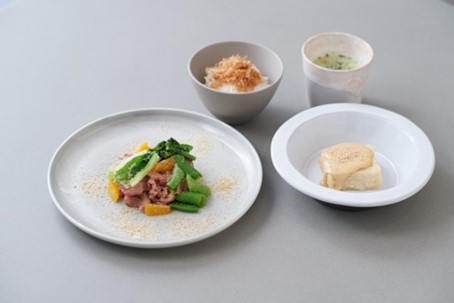 牛しゃぶのごまポン酢プレート　2300円