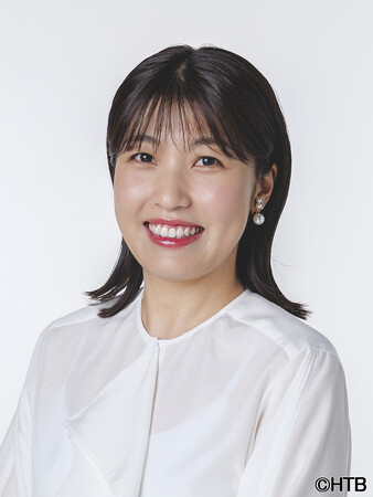 室岡里美アナウンサー(C)HTB