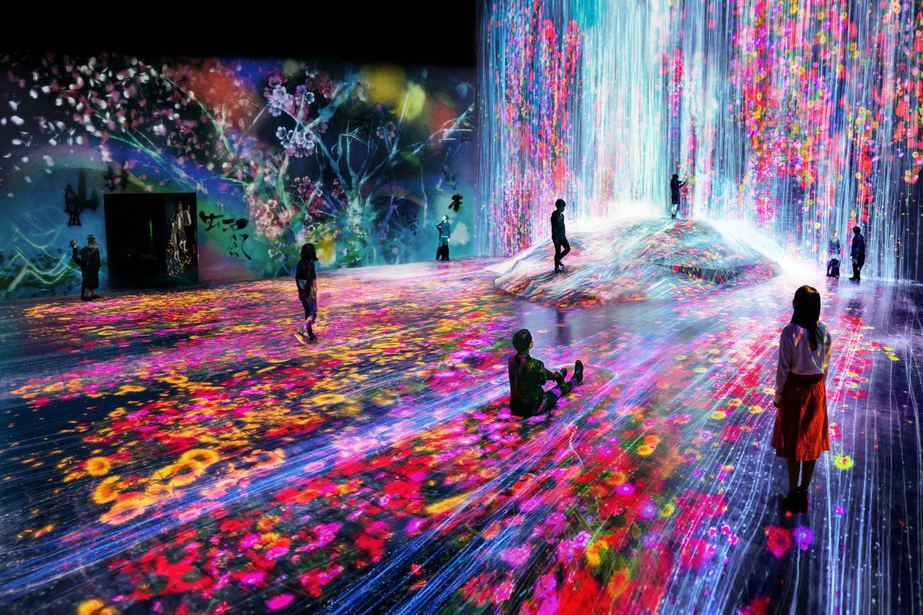 森ビル デジタルアートミュージアム：エプソン チームラボ ボーダレス来場者数50万人突破！6月21日のオープン以降、チケット完売続く