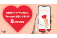 次世代クレジットカード「Nudge」を通じた寄付が8万件を突破