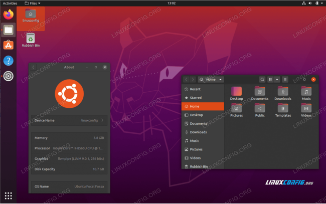 Ubuntu デスクトップイメージ