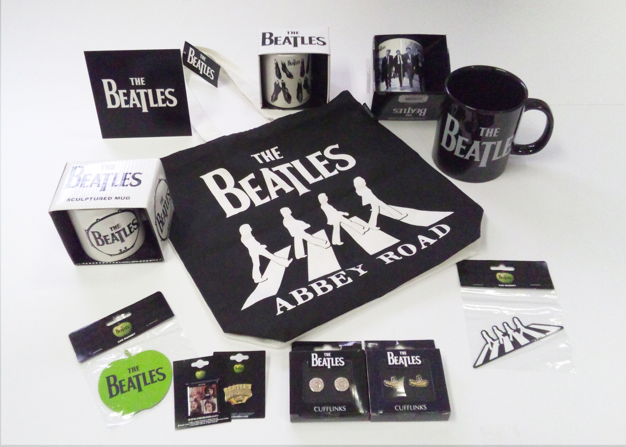 ビートルズAPPLE CORPS特注人形♧渋谷西武店舗BEATLESディスプレイ