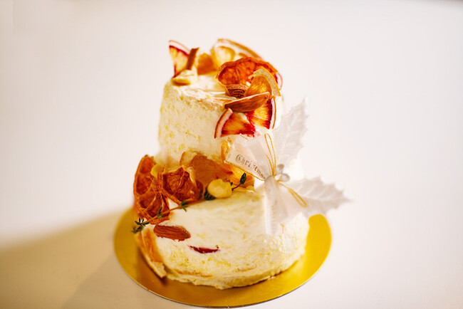 ボタニカルクリスマスケーキ