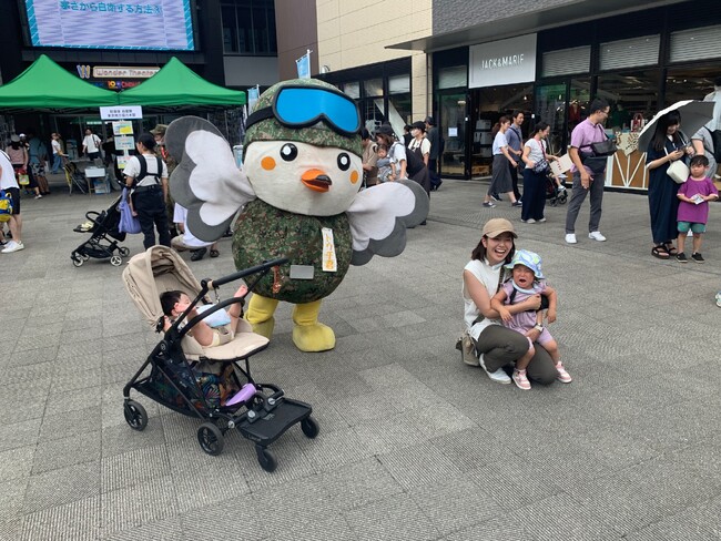 「トウチくん」との撮影会