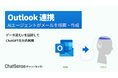 AIエージェントが「Outlook」連携できる機能のβ版をリリース。企業向け生成AI「ChatSense」