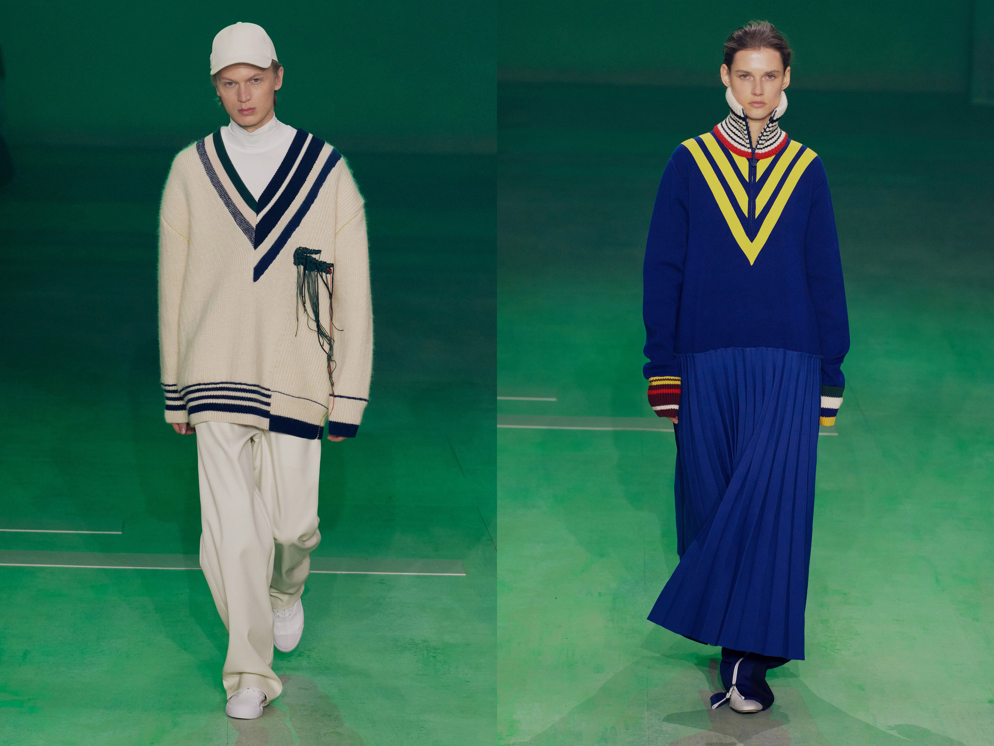AUTUMN/WINTER 2019 LACOSTE RUNWAY COLLECTION｜株式